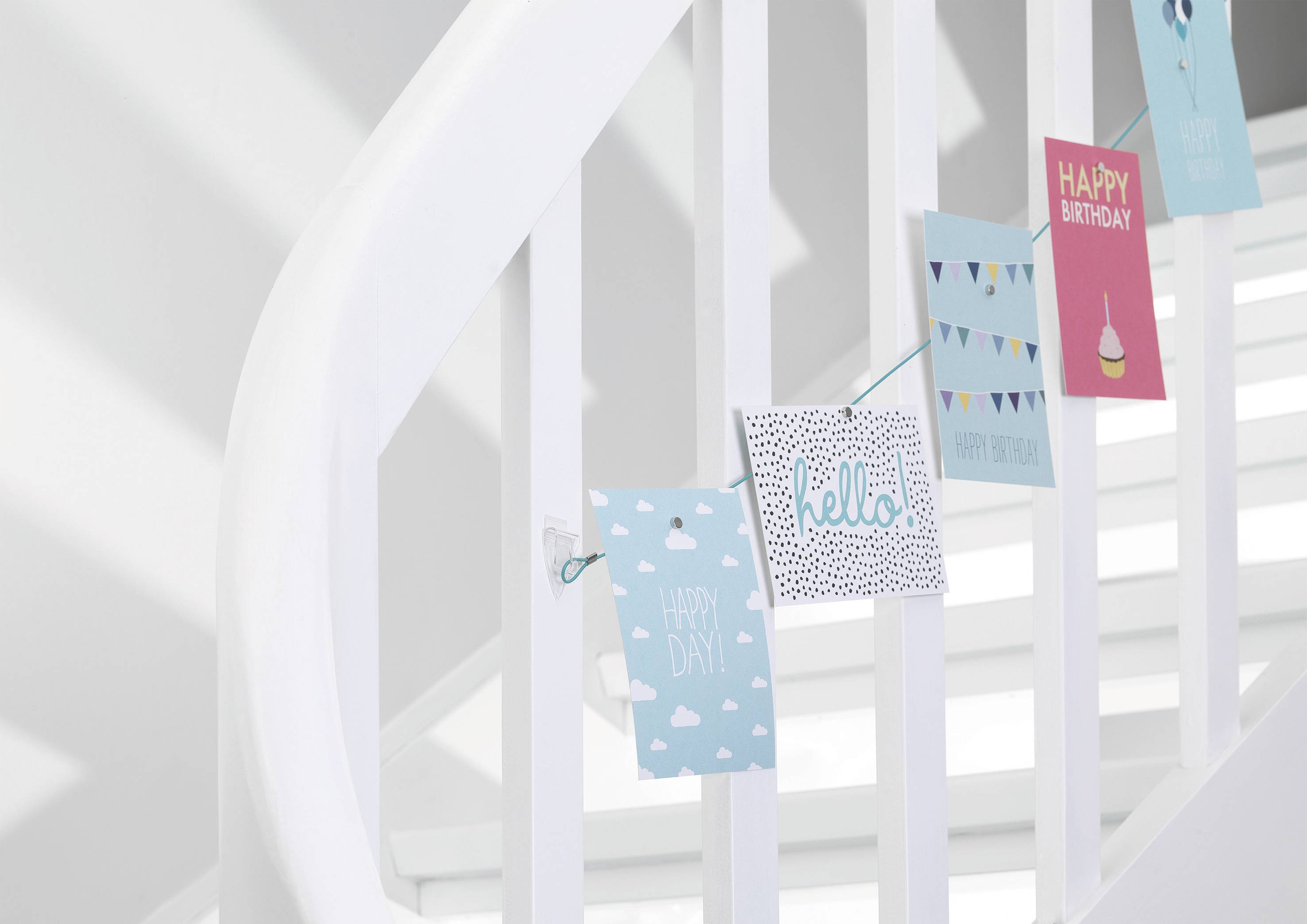 Tesa POWERSTRIPS® Klebehaken Small Transparent Inhalt: 15St.