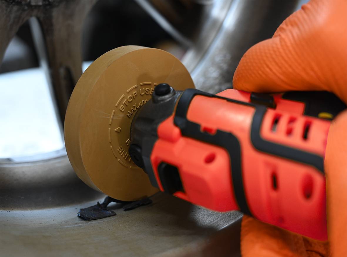 Kunzer 7APM08 Akku Poliermaschine 12V 2800 - 8000 U/min 75mm