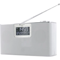 Soundmaster DAB700WE Tischradio DAB+, UKW AUX, Bluetooth®, SD, USB Freisprechfunktion, Inkl. Mikrofon, Weckfunktion Weiß Soundmaster DAB700WE Tischradio DAB+, UKW AUX, Bluetooth®, SD, USB Freisprechfunktion, Inkl. Mikrofon, Weckfunktion Weiß