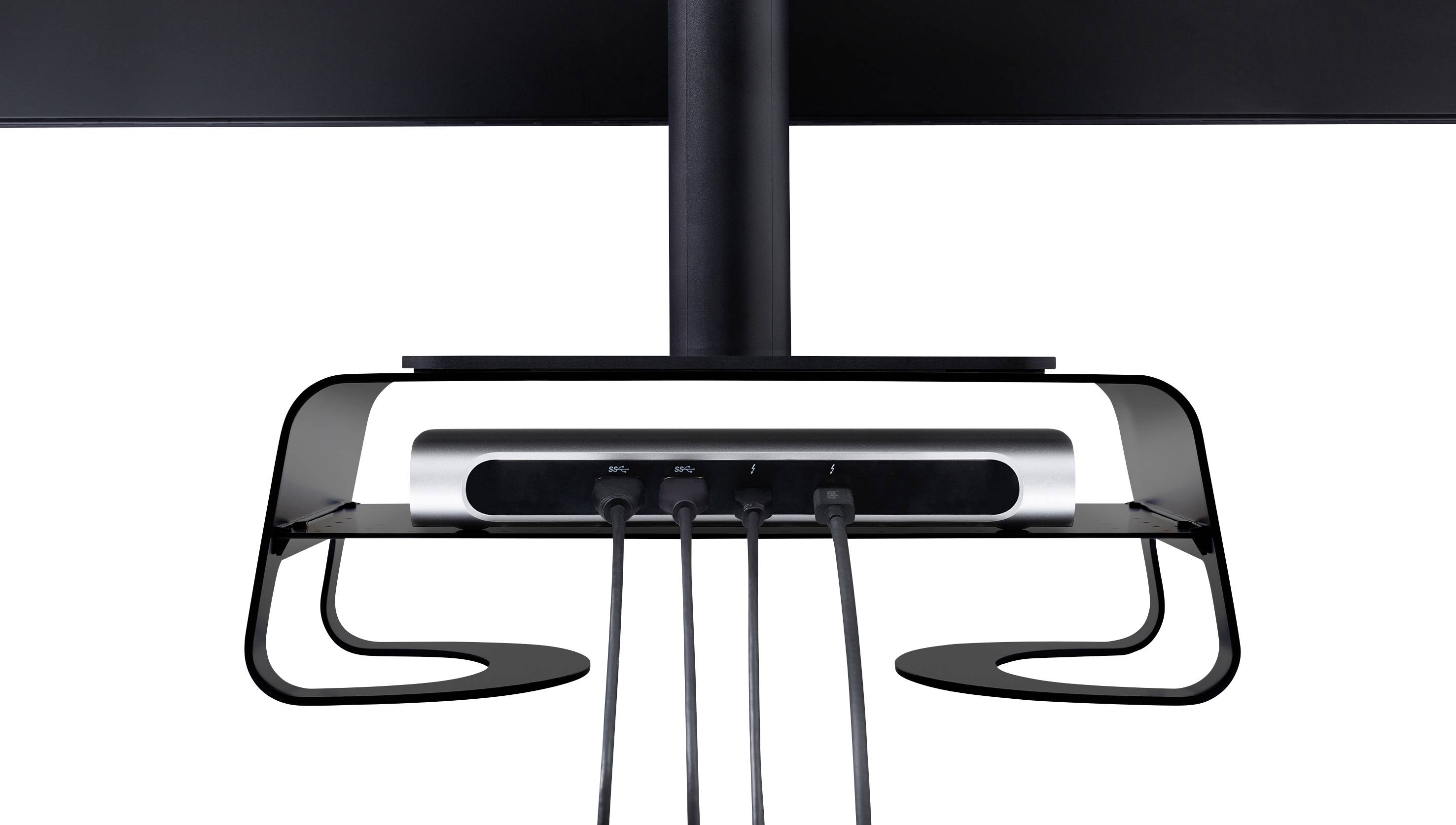 Twelve South Curve Riser Monitor-Erhöhung Höhen-Bereich: 10.8cm (max) Schwarz