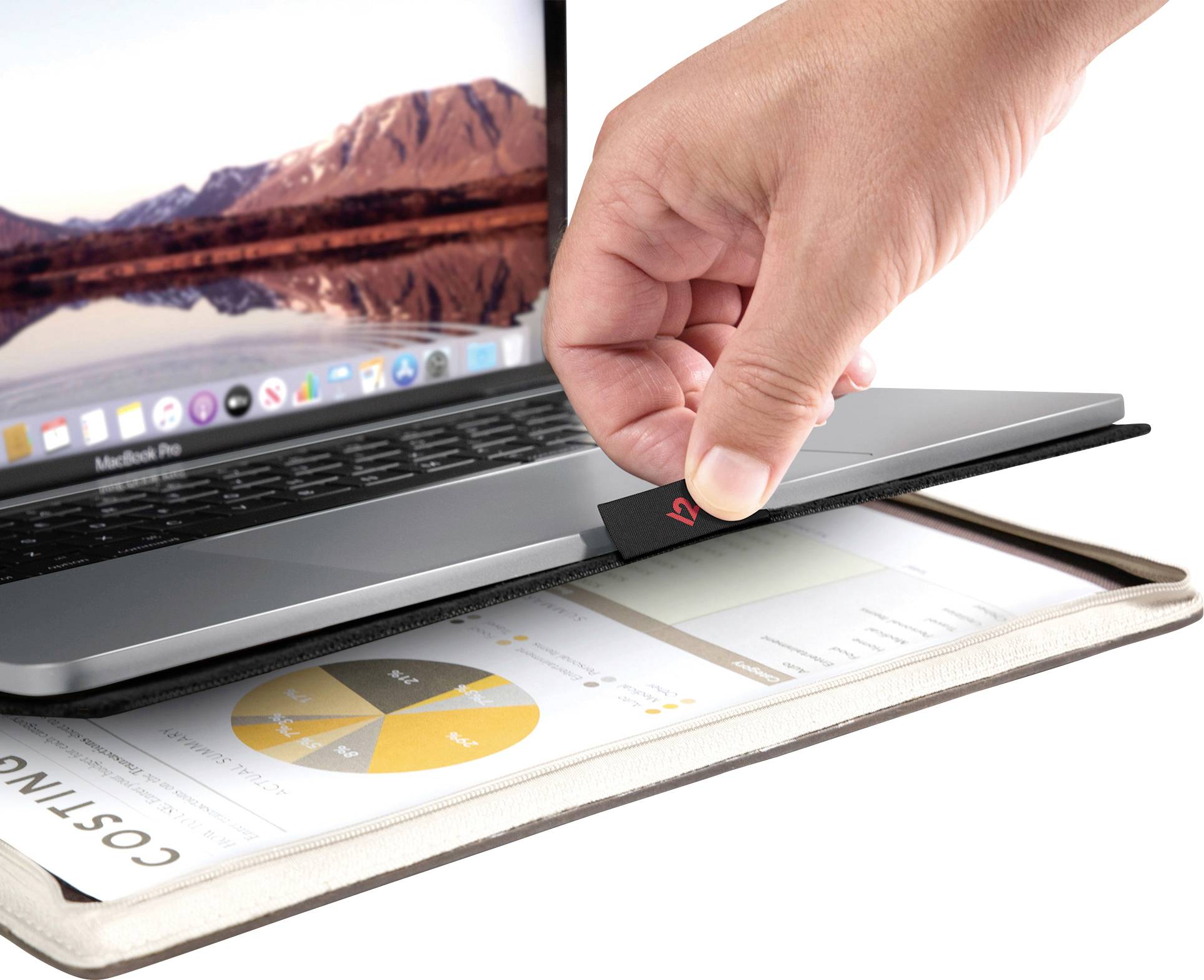 Twelve South Notebook Hülle 12-2011 Passend für maximal: 40,6cm (16") Braun