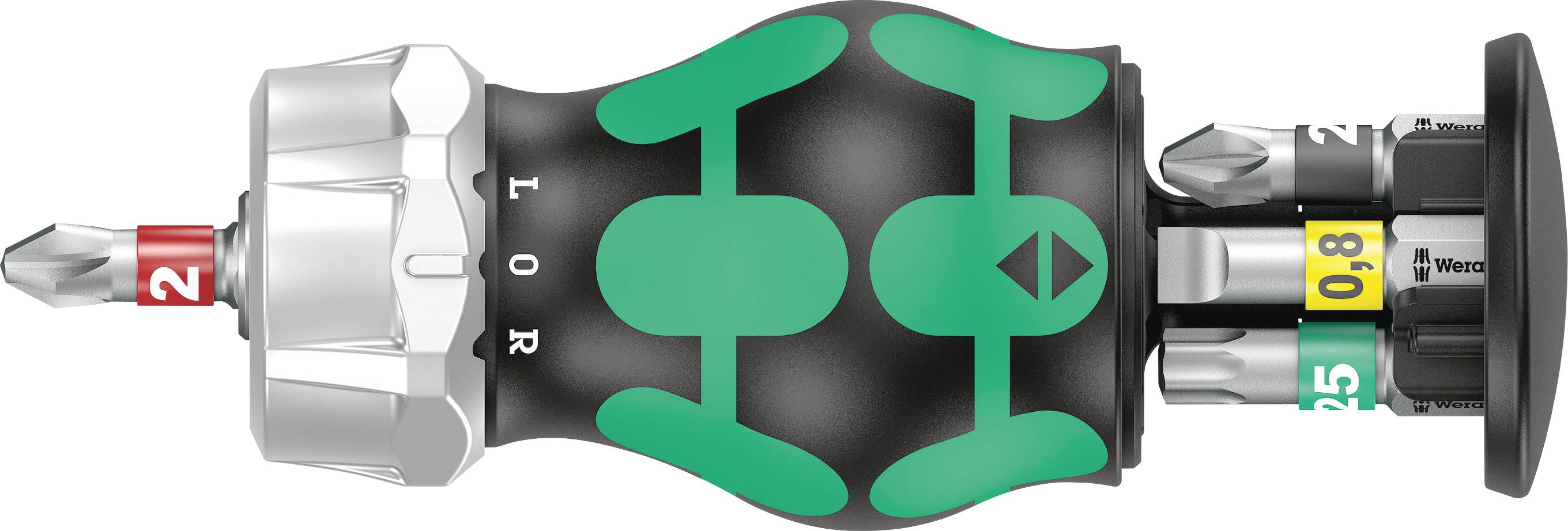 Wera Kraftform Kompakt Stubby Magazin RA 2 Bit-Set