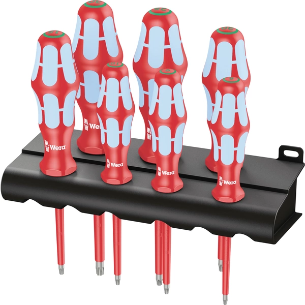 Wera 3167 i/7 Rack VDE Torx-Schraubendreher Größe (Schraubendreher) T 8, T 9, T 10, T 15, T 20, T 25, T 30 DIN EN 60900 1St. Wera 3167 i/7 Rack VDE Torx-Schraubendreher Größe (Schraubendreher) T 8, T 9, T 10, T 15, T 20, T 25, T 30 DIN EN 60900 1St.