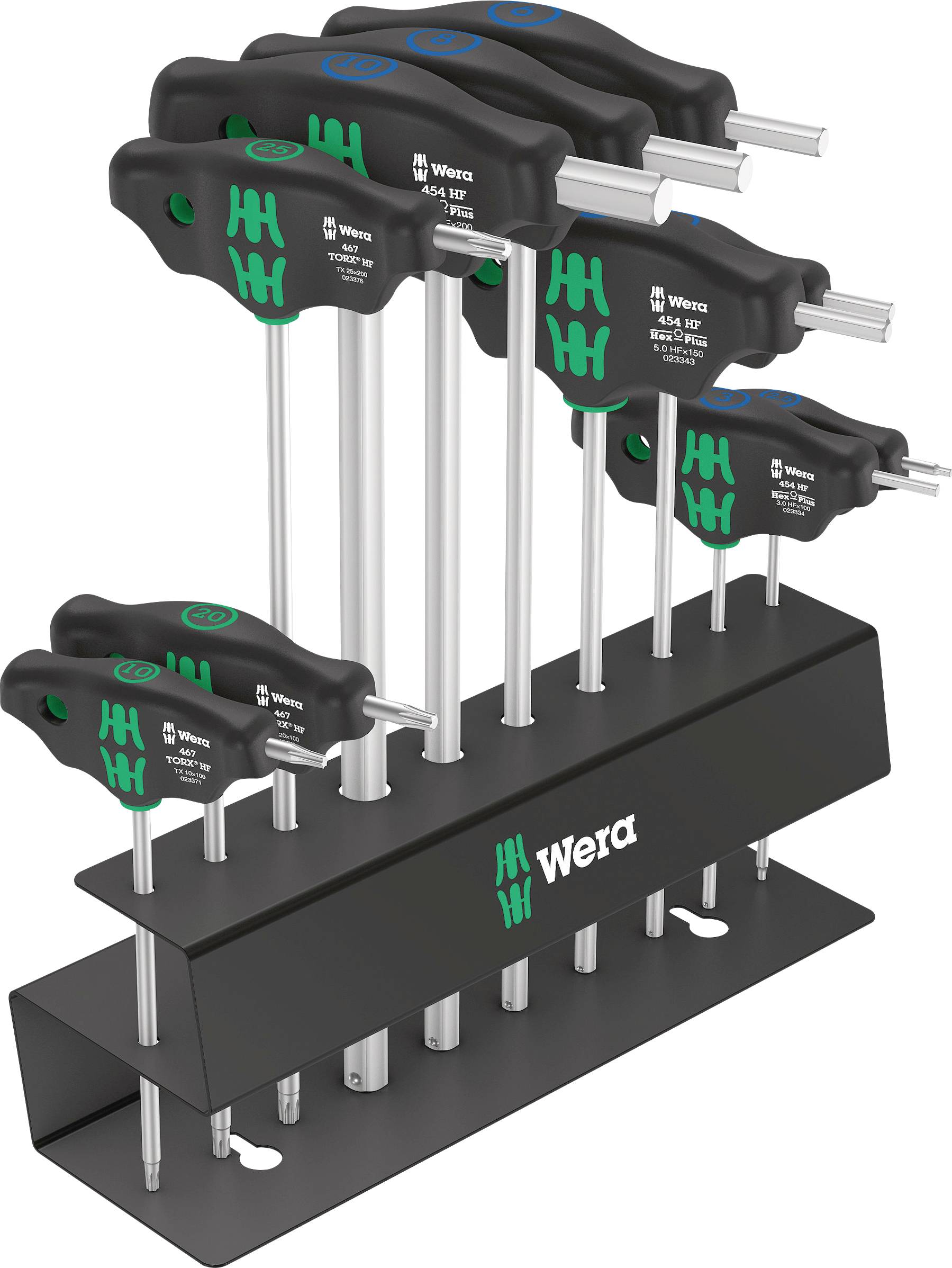 Wera Bicycle Set 6 Schraubendreher-Set 10teilig TORX, Innen-Sechskant