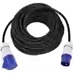 Max Hauri 162413 Strom Verlängerungskabel 16 A Blau, Schwarz 15.00 m H07RN-F 3G 1,5 mm² Max Hauri 162413 Strom Verlängerungskabel 16 A Blau, Schwarz 15.00 m H07RN-F 3G 1,5 mm²