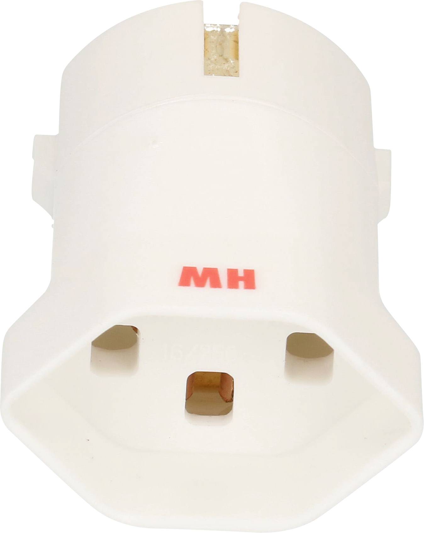 Max Hauri 162312 Zwischenstecker 250V Weiß