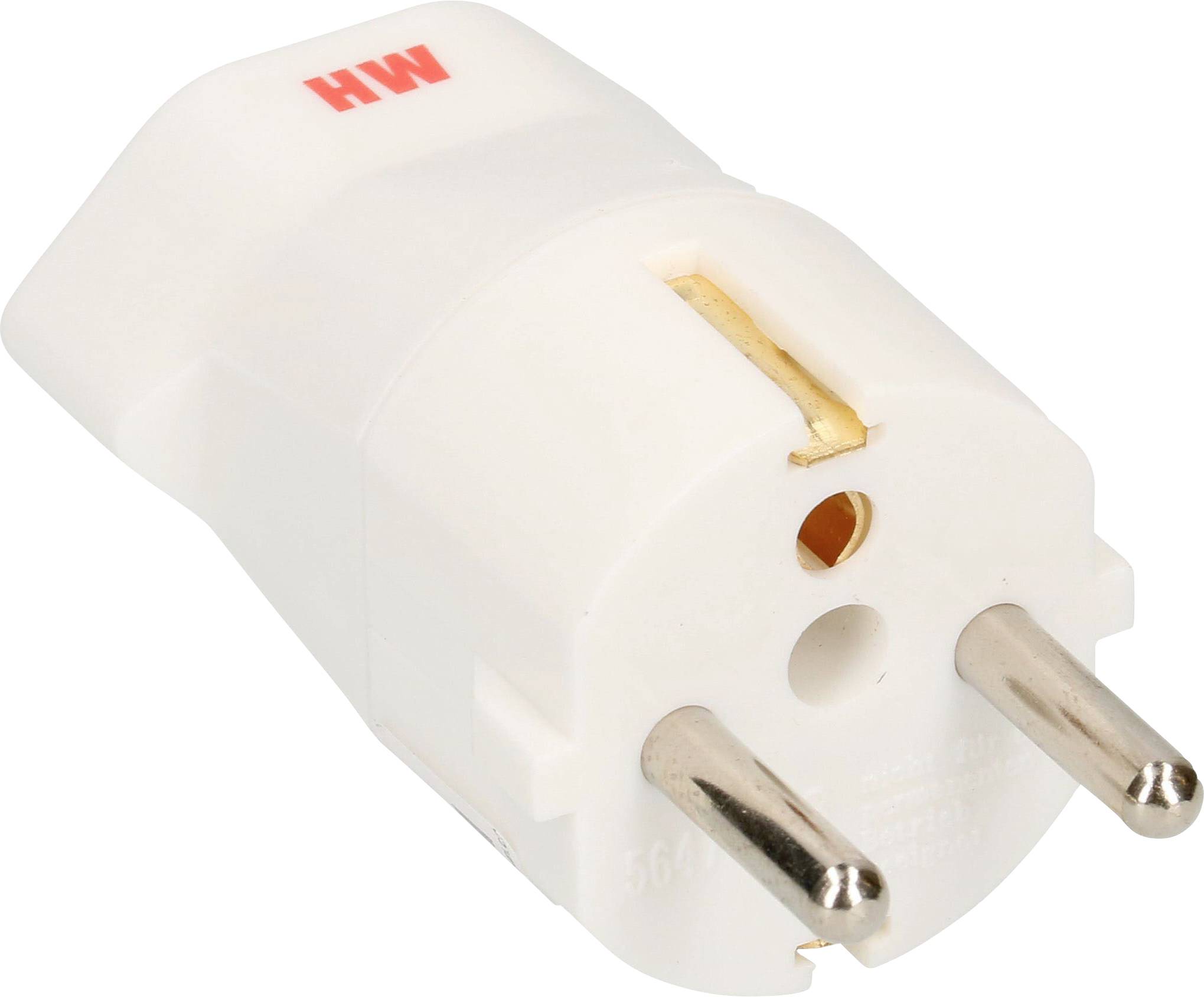 Max Hauri 162312 Zwischenstecker 250V Weiß