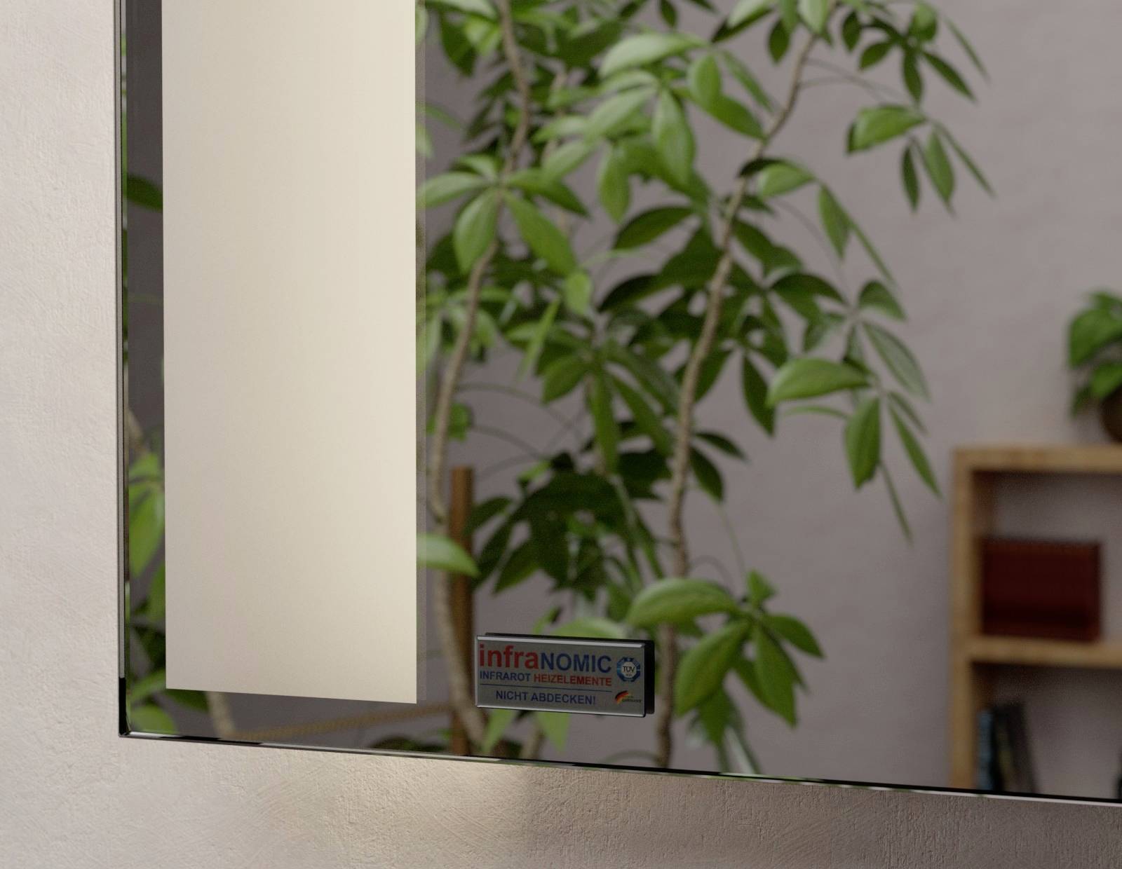 Infranomic GHE-S-SL-146-LED Infrarotheizung 700 W 13 m² Titan