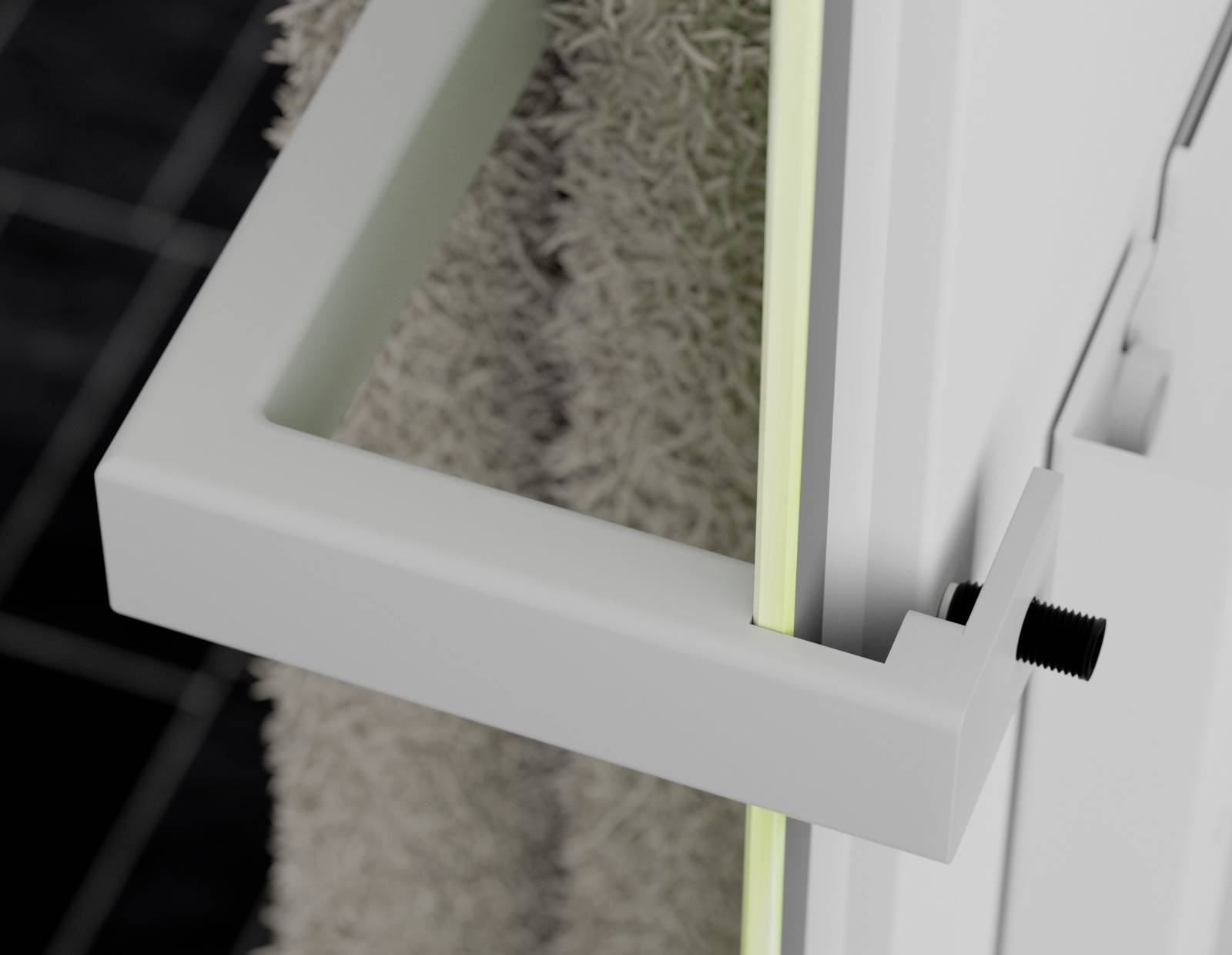 Infranomic GHE-S-SL-123 Infrarotheizung 320 W 7 m² Silber