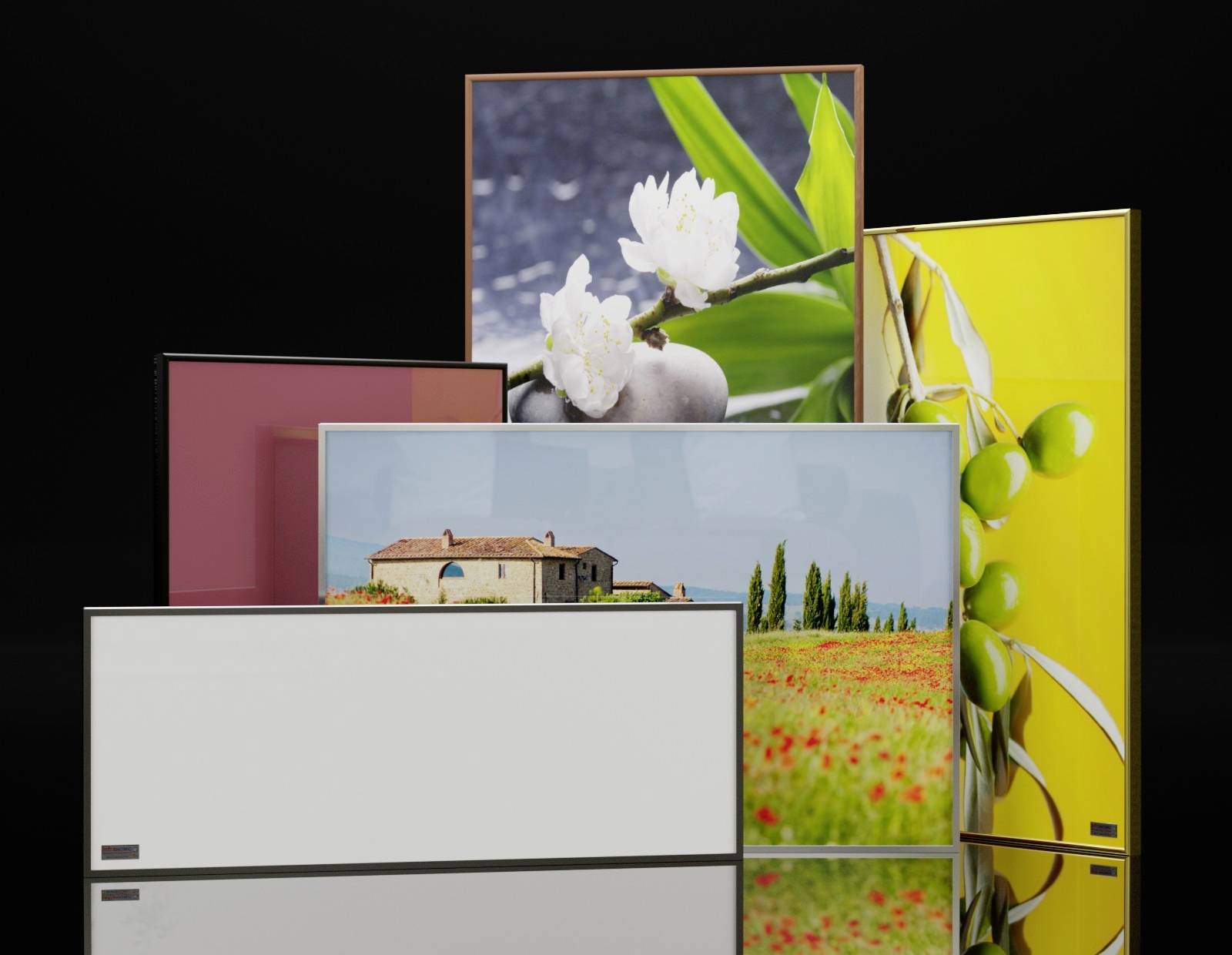 Infranomic GHE-P-M10-123 Infrarotheizung 320 W 7 m² Schwarz