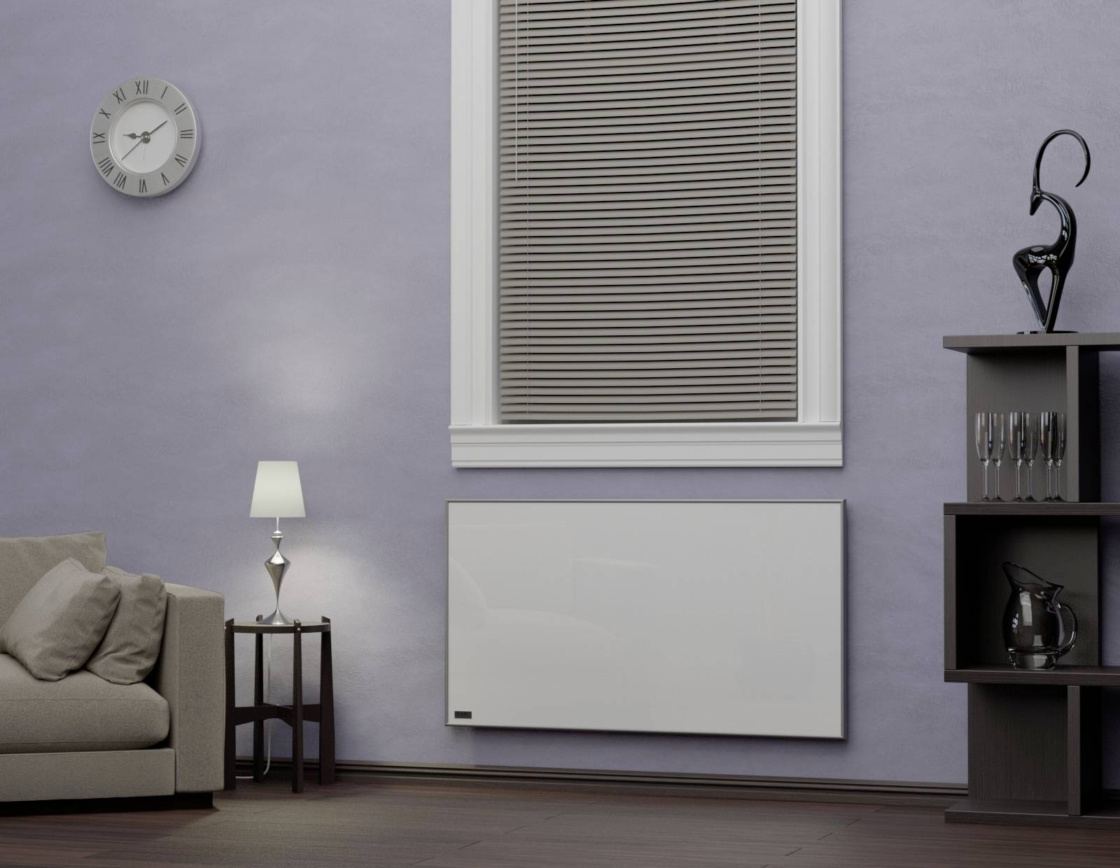 Infranomic GHE-P-M10-126 Infrarotheizung 700 W 18 m² Weiß