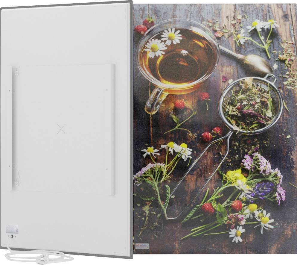 Infranomic GHE-P-SL-123 Infrarotheizung 320 W 7 m² Weiß