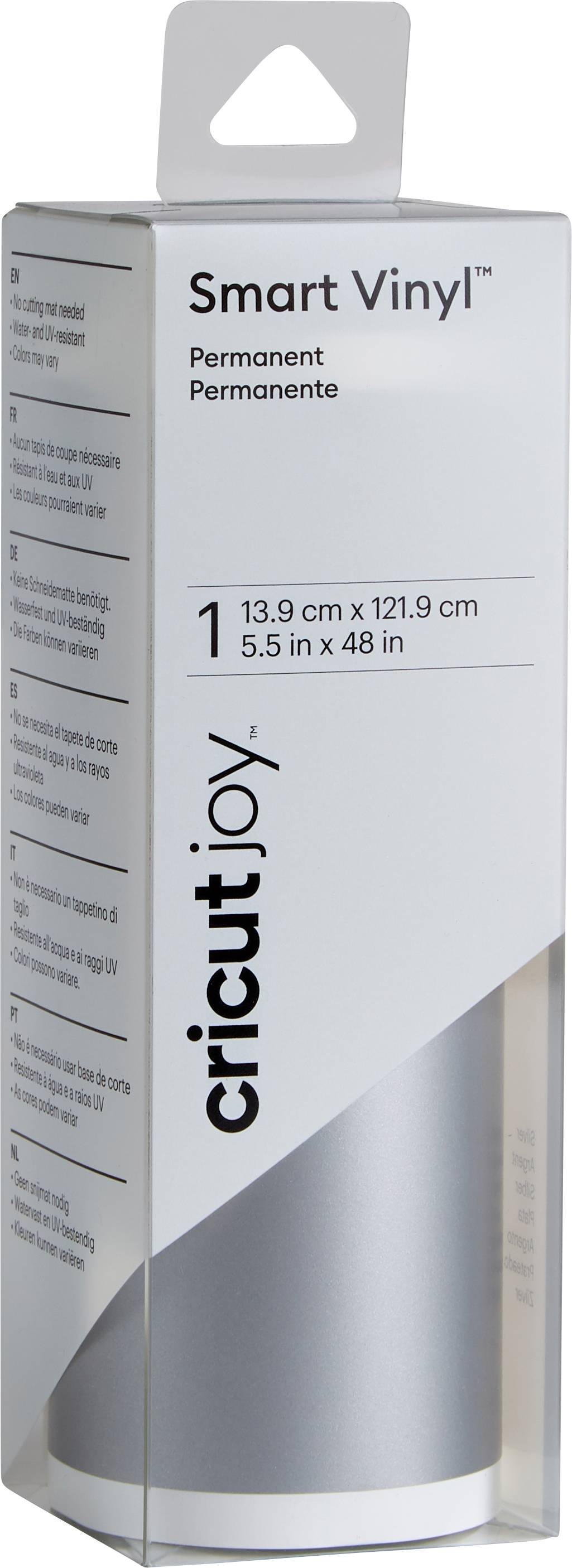 Cricut JOY SMRTVNL Folie Silber (L x B) 121.9 cm x 13.9 cm