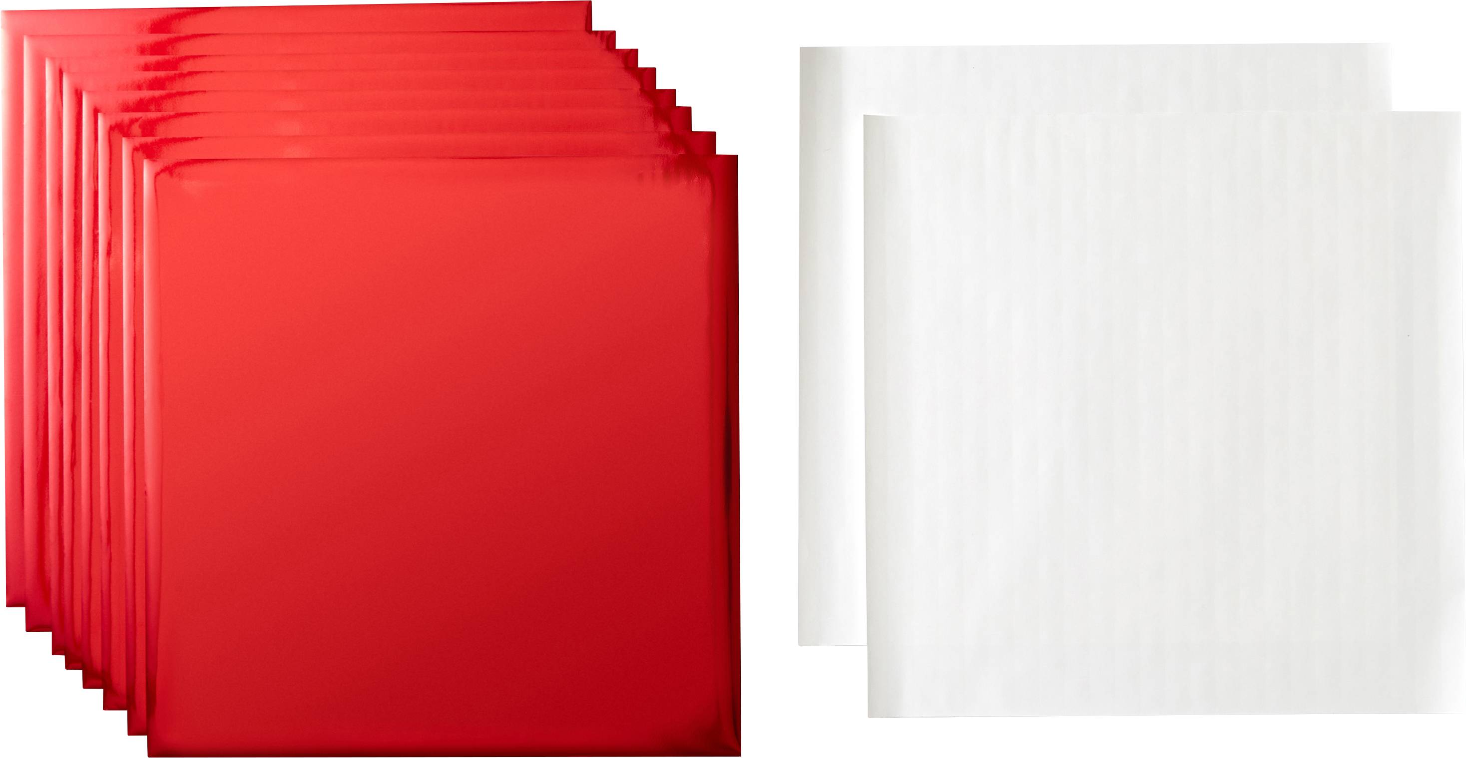 Cricut Transfer Foil Sheets Folie Rot