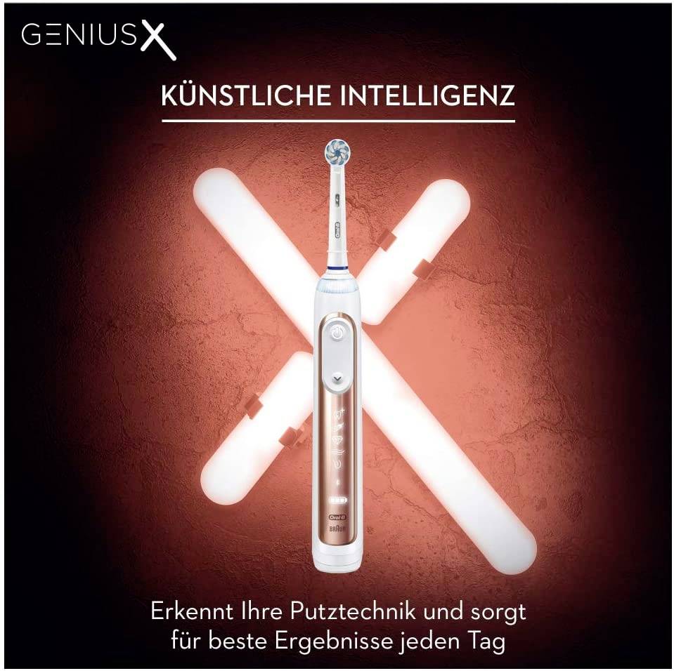 Oral-B Genius X 4210201247371 Elektrische Zahnbürste Roségold