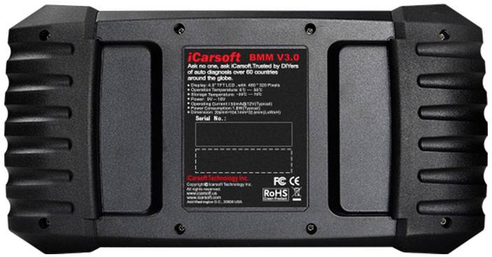 Icarsoft BMM V3.0 OBD II Diagnosetool icbmm3 Passend für (Auto-Marke): BMW, MINI, Rolls-Royce