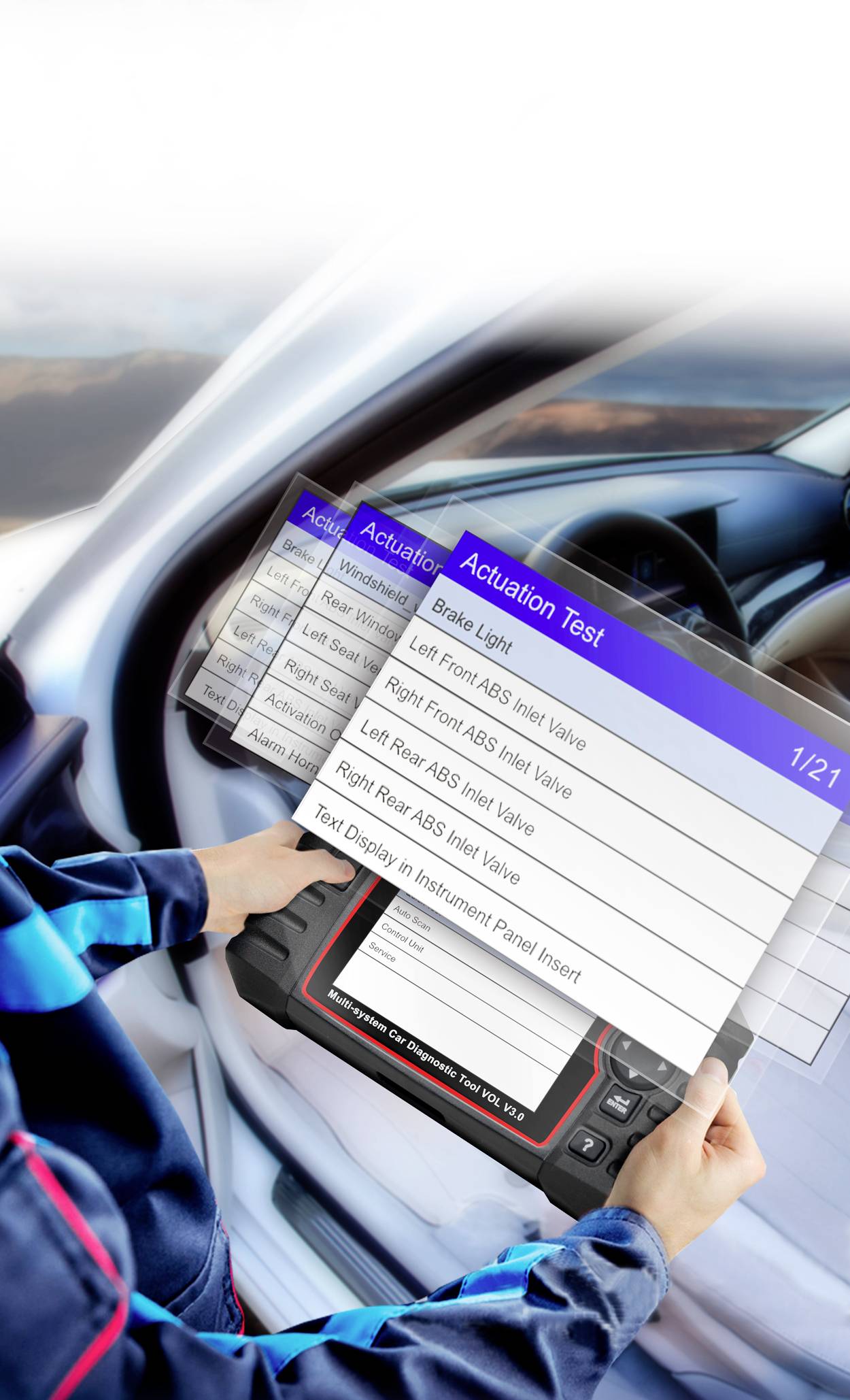 Icarsoft VOL V3.0 OBD II Diagnosetool icvol3 Passend für (Auto-Marke): Volvo, Saab