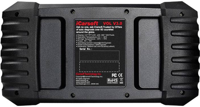 Icarsoft VOL V3.0 OBD II Diagnosetool icvol3 Passend für (Auto-Marke): Volvo, Saab
