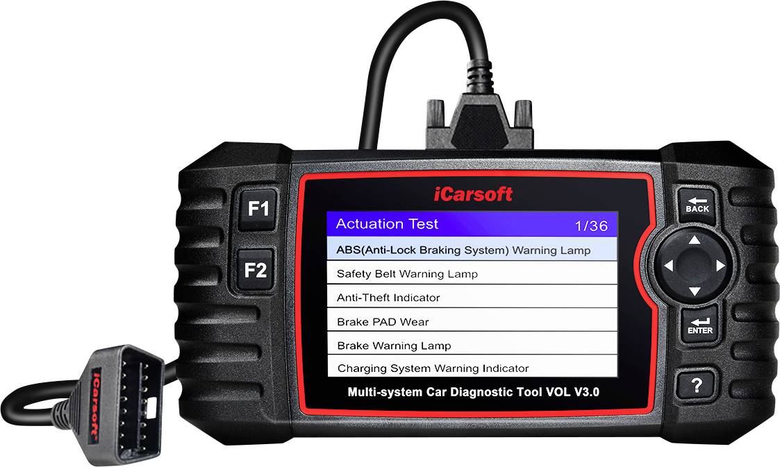 Icarsoft VOL V3.0 OBD II Diagnosetool icvol3 Passend für (Auto-Marke): Volvo, Saab