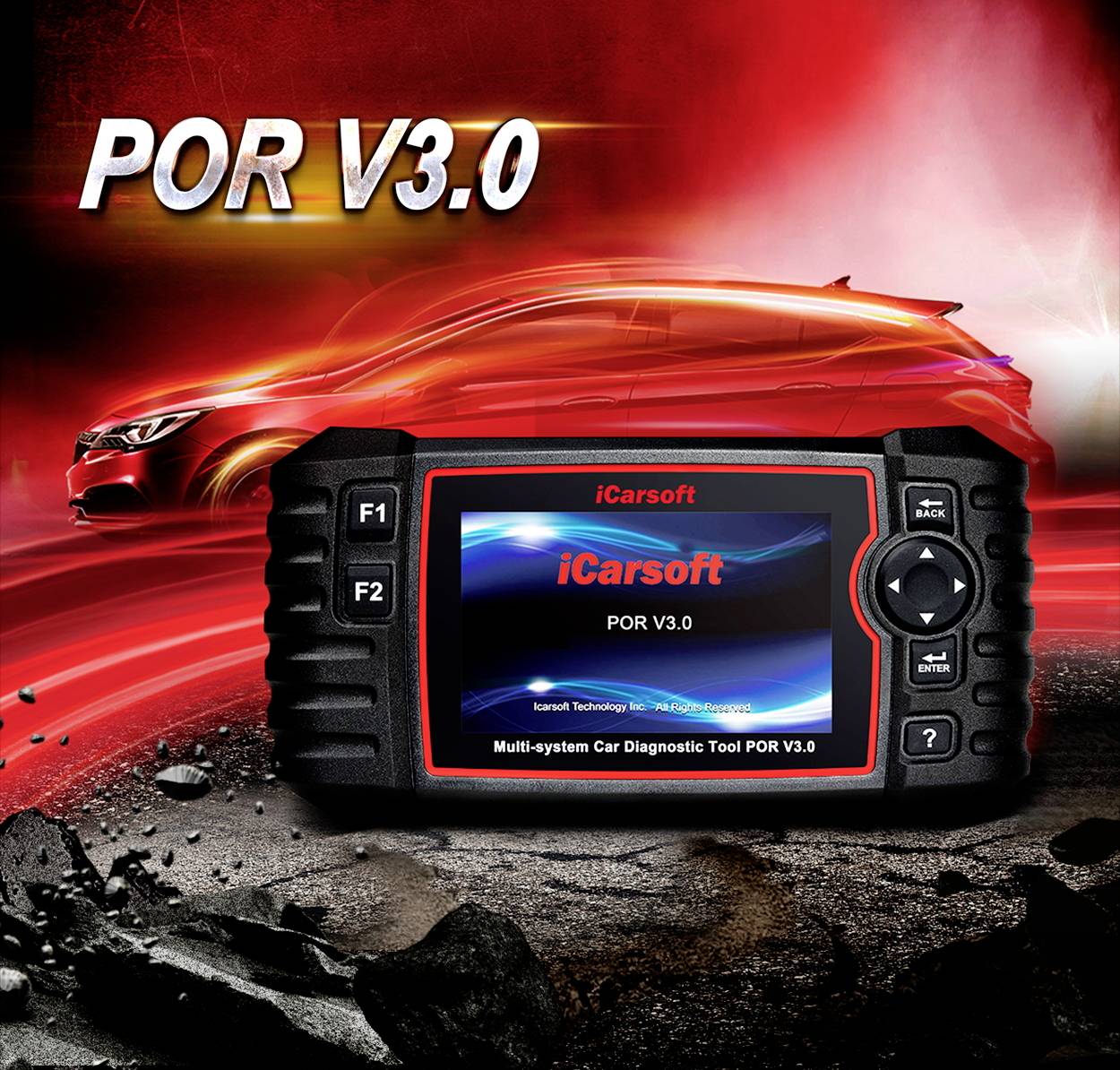 Icarsoft POR V3.0 OBD II Diagnosetool icpor3 Passend für (Auto-Marke): Porsche