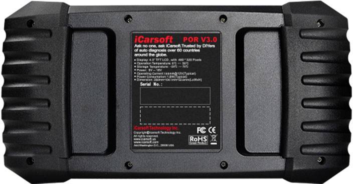 Icarsoft POR V3.0 OBD II Diagnosetool icpor3 Passend für (Auto-Marke): Porsche