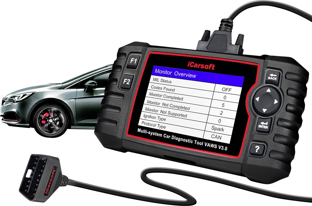Icarsoft VAWS V3.0 OBD II Diagnosetool icvaw3 Passend für (Auto-Marke): Skoda, Seat, Volkswagen, Audi