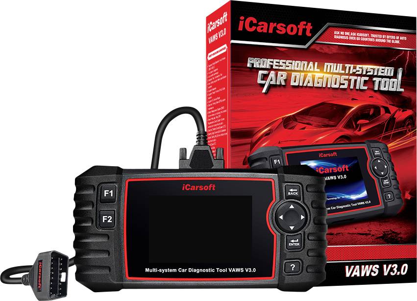 Icarsoft VAWS V3.0 OBD II Diagnosetool icvaw3 Passend für (Auto-Marke): Skoda, Seat, Volkswagen, Audi