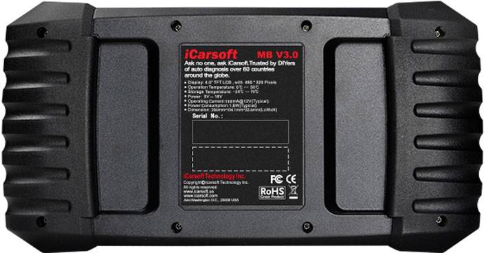 Icarsoft MB V3.0 OBD II Diagnosetool icmbv3 Passend für (Auto-Marke): Mercedes Benz, Smart