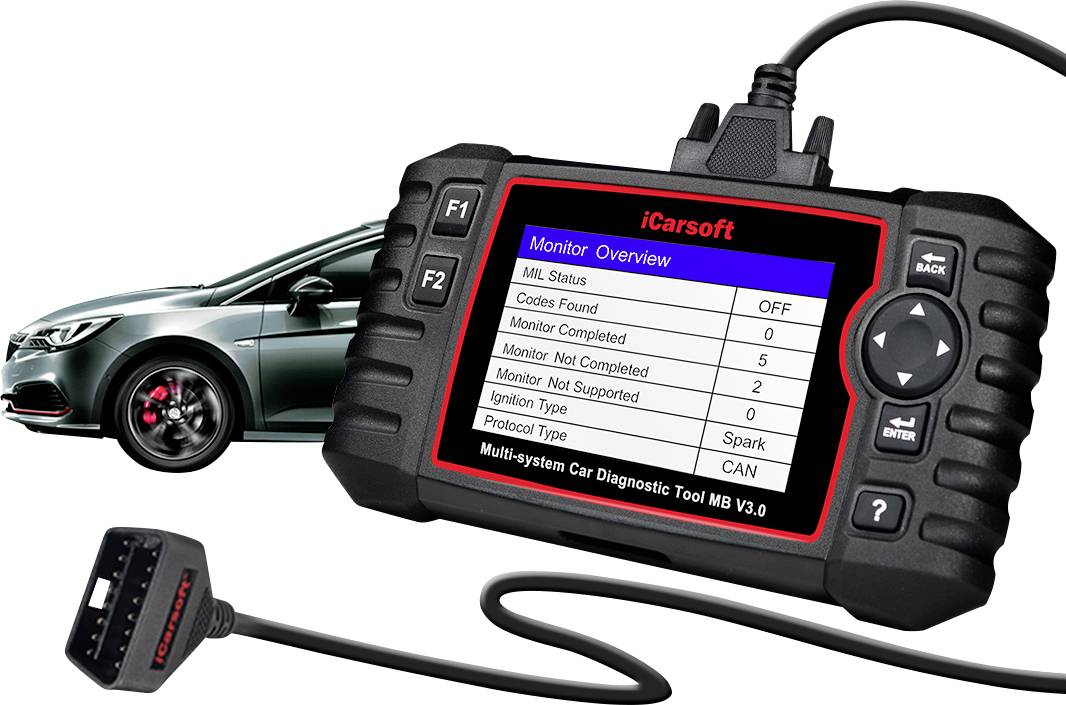 Icarsoft MB V3.0 OBD II Diagnosetool icmbv3 Passend für (Auto-Marke): Mercedes Benz, Smart