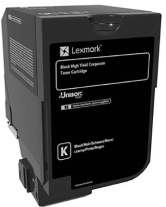 Lexmark Toner 74C2HKE Original Schwarz 20000 Seiten 74C2HKE