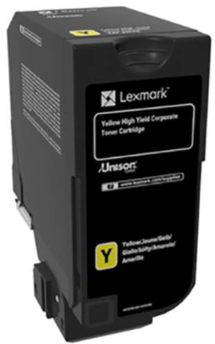 Lexmark Toner 74C2HYE Original Gelb 12000 Seiten 74C2HYE