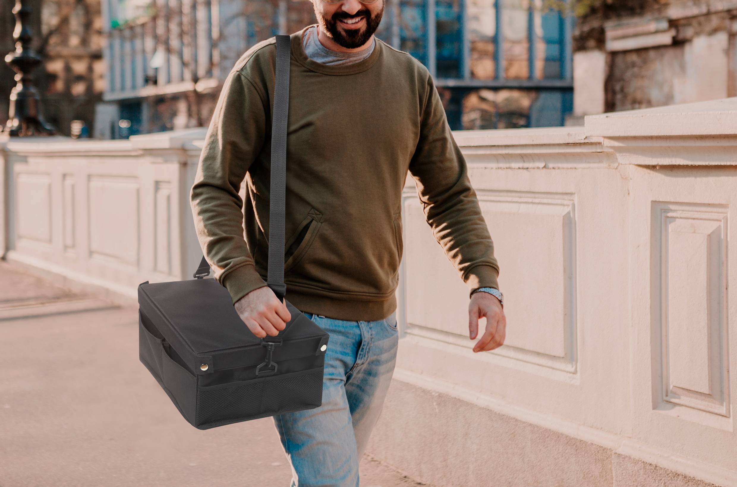 A15-0015 Kofferraumorganizer (L x B x H) 350 x 290 x 170mm