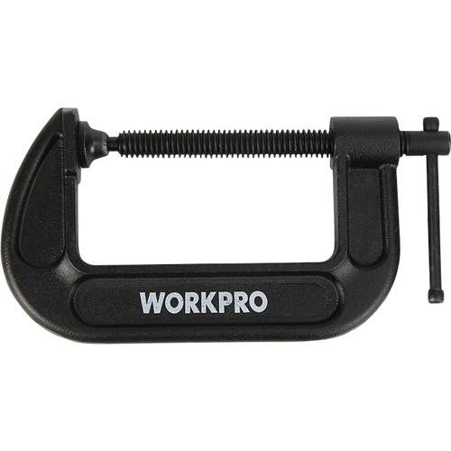 WorkPro W032019WE 100 mm C-klemme Spann-Weite (max.):100 mm Produktabmessung, Länge: 210 mm Ausladu