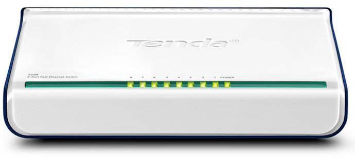 Tenda S108 Netzwerk Switch 8 Port 10 / 100 MBit/s