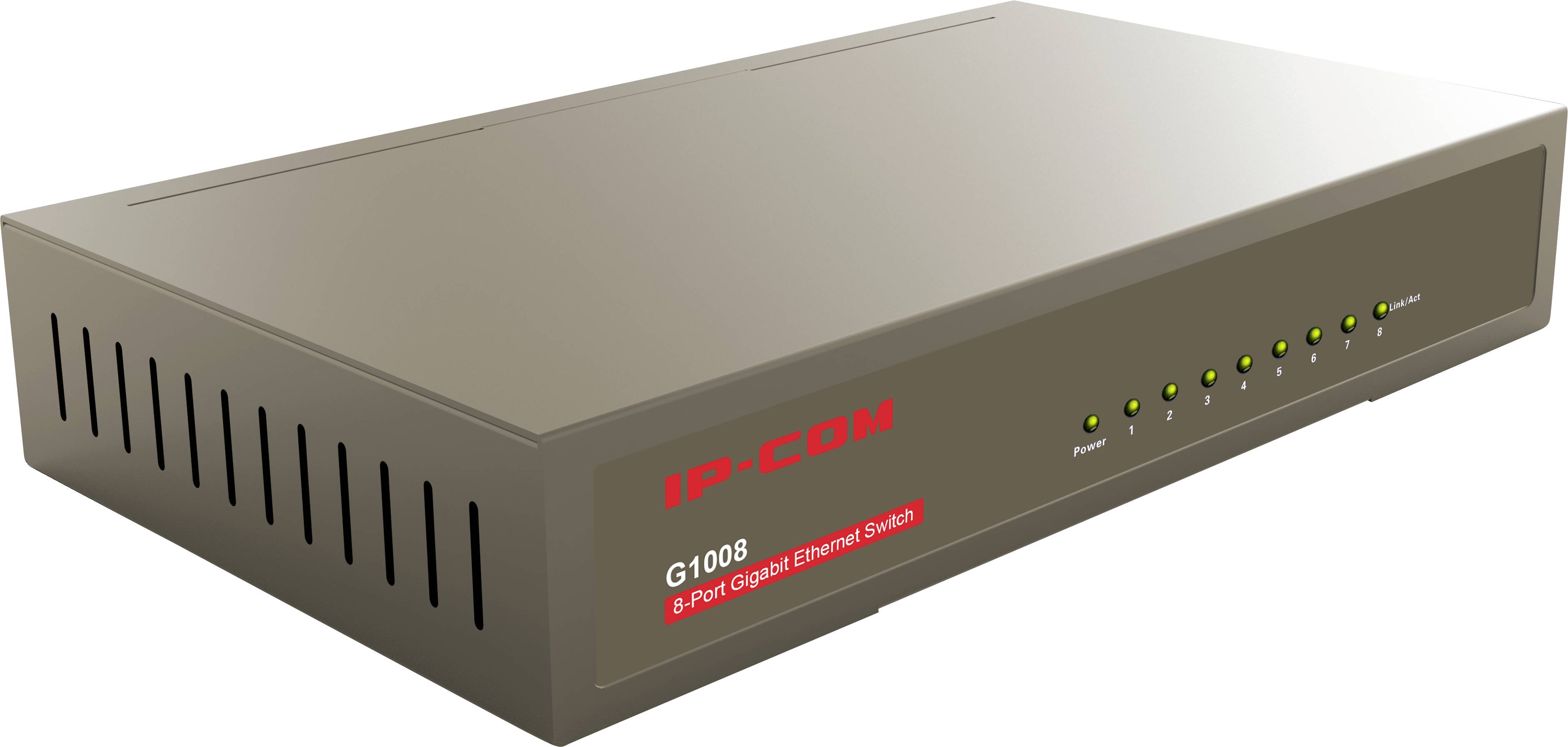 IP-COM Networks G1008 G1008 Netzwerk Switch 8 Port 10 / 100 / 1000 MBit/s