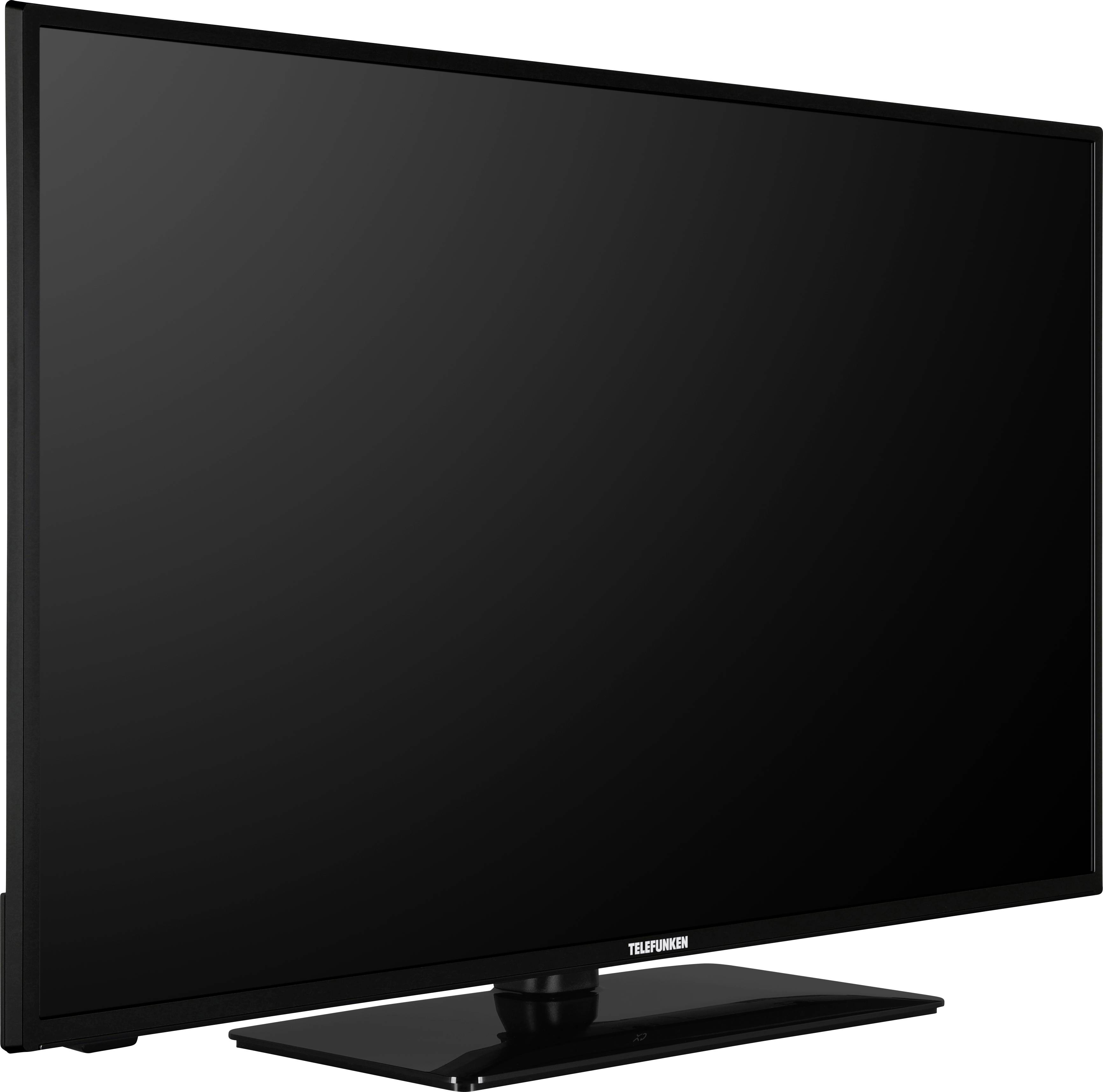 Telefunken D42F553X2CW LED-TV 106 cm 42 Zoll EEK E (A - G) DVB-T2, DVB-C, DVB-S, Full HD, Smart TV, WLAN, CI+ Schwarz