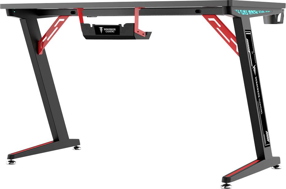 Berserker Gaming BALDER Gaming-Tisch Schwarz