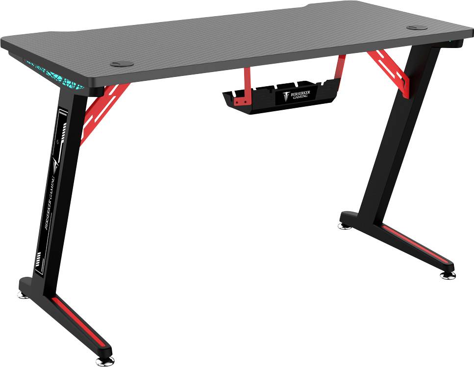 Berserker Gaming BALDER Gaming-Tisch Schwarz
