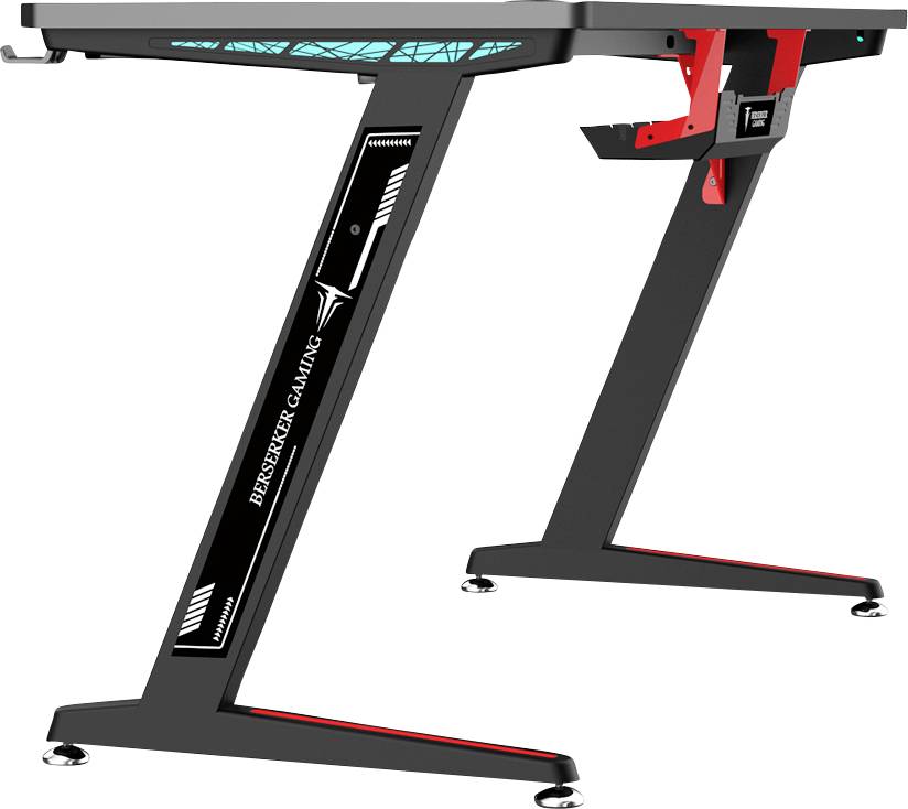 Berserker Gaming BALDER Gaming-Tisch Schwarz