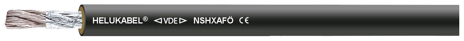 HELU 38518-500 Aderleitung NSHXAFÖ 1.8/3 kV 1 x 2.50mm² Schwarz 500m