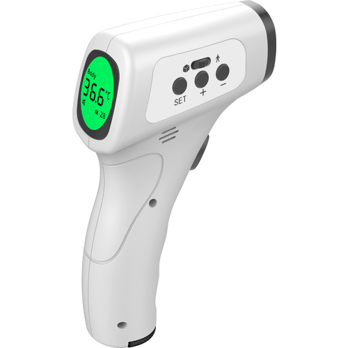 TrekStor® blnk Infrared Non-Contact Thermometer Infrarot-Thermometer 0 - 80 °C Berührungslose IR-M