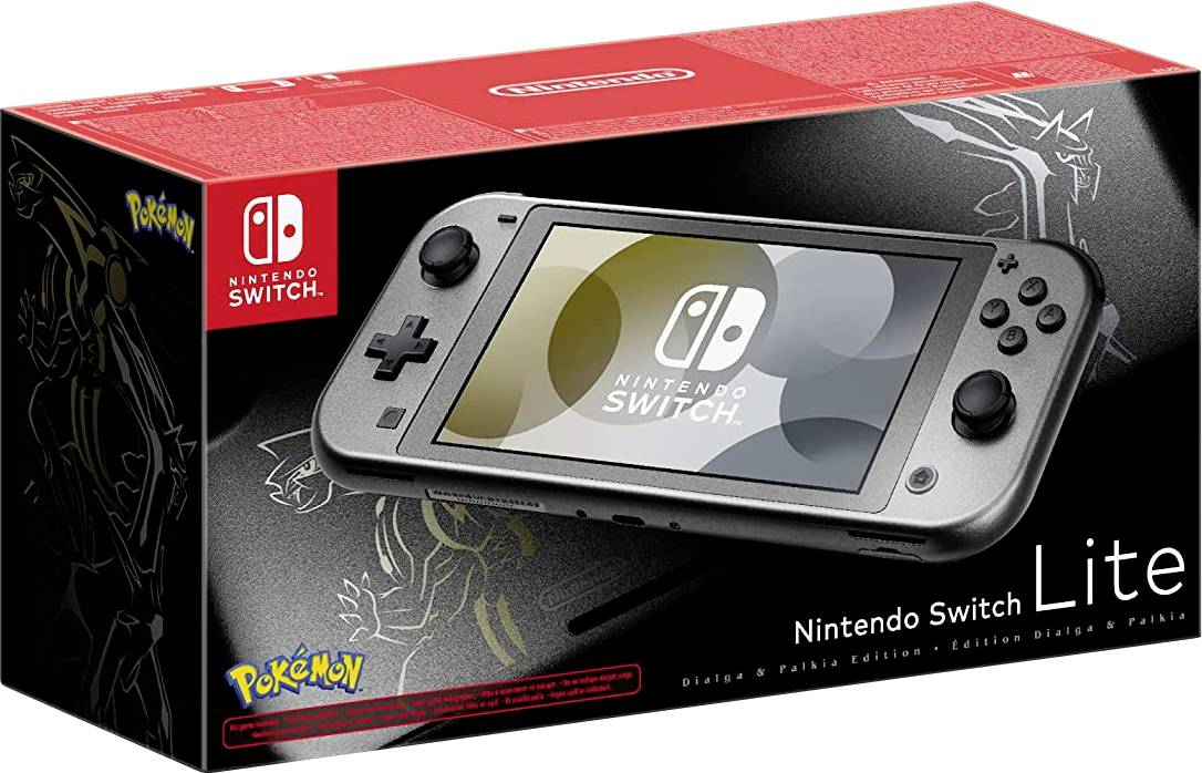 Nintendo Switch Lite 32GB Grau Dialga & Palkia-Edition