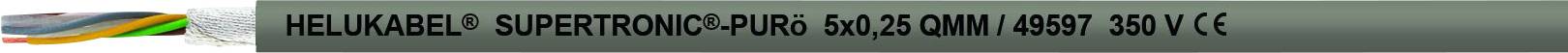 Helukabel 49607-500 Schleppkettenleitung S-TRONIC-PURö 4 x 0.34mm² Grau 500m