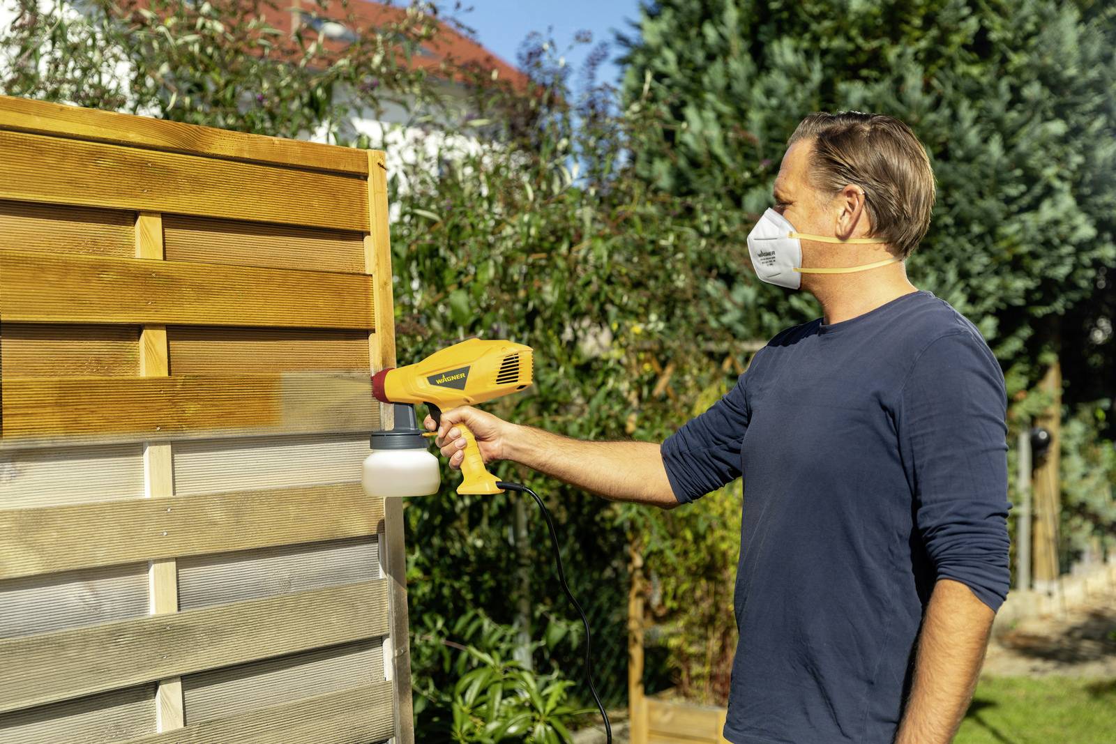 Wagner 2409303 Wood&Metal Sprayer W125 Farbsprühpistole 350W Fördermenge (max.) 150