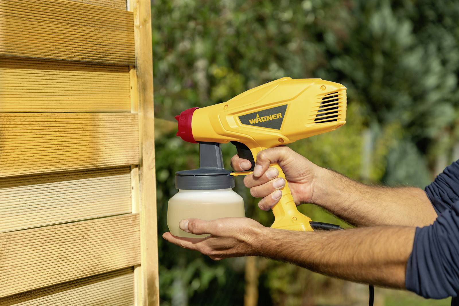 Wagner 2409303 Wood&Metal Sprayer W125 Farbsprühpistole 350W Fördermenge (max.) 150