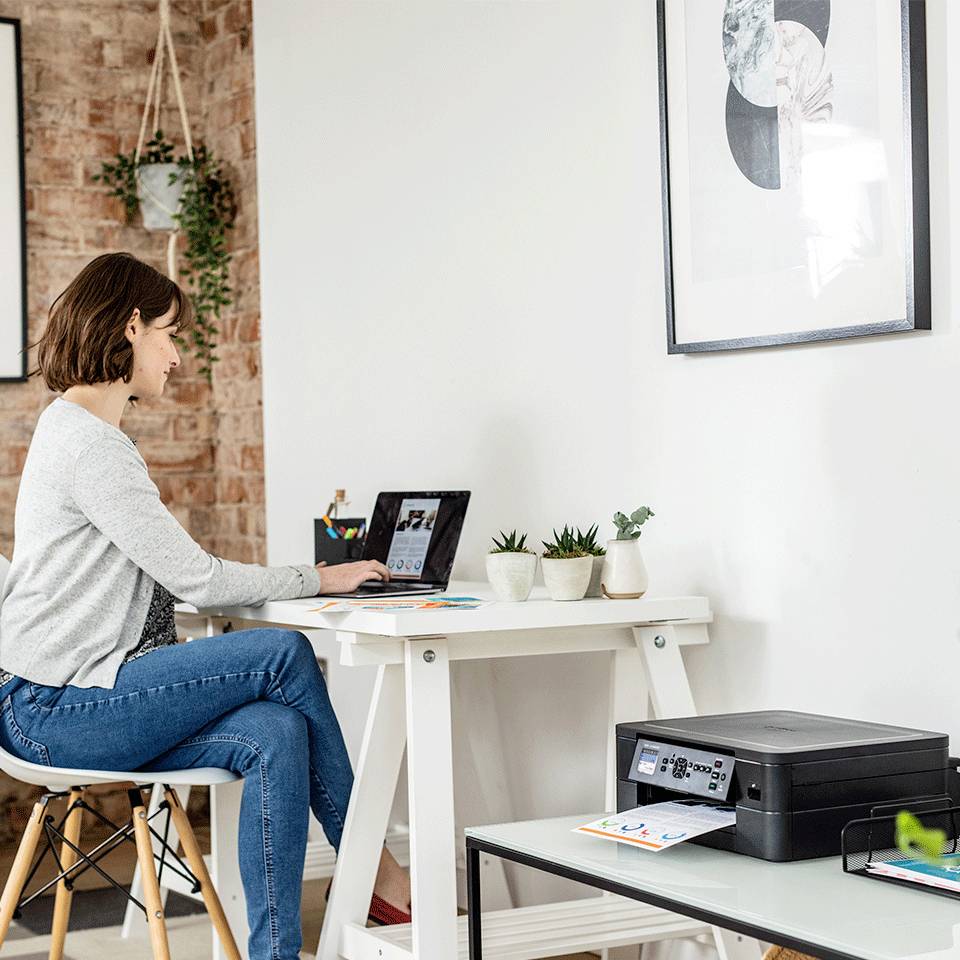 Brother DCPJ1050DW Multifunktionsdrucker Tintenstrahl Farbe A4 Drucker, Scanner, Kopierer WLAN, USB, Duplex