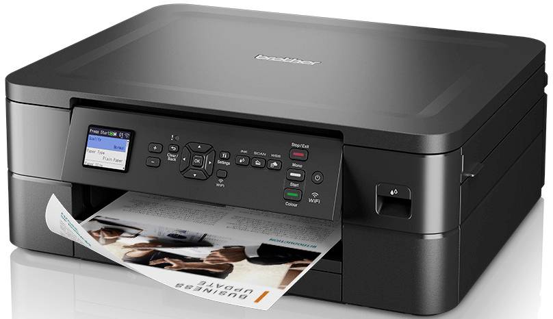 Brother DCPJ1050DW Multifunktionsdrucker Tintenstrahl Farbe A4 Drucker, Scanner, Kopierer WLAN, USB, Duplex