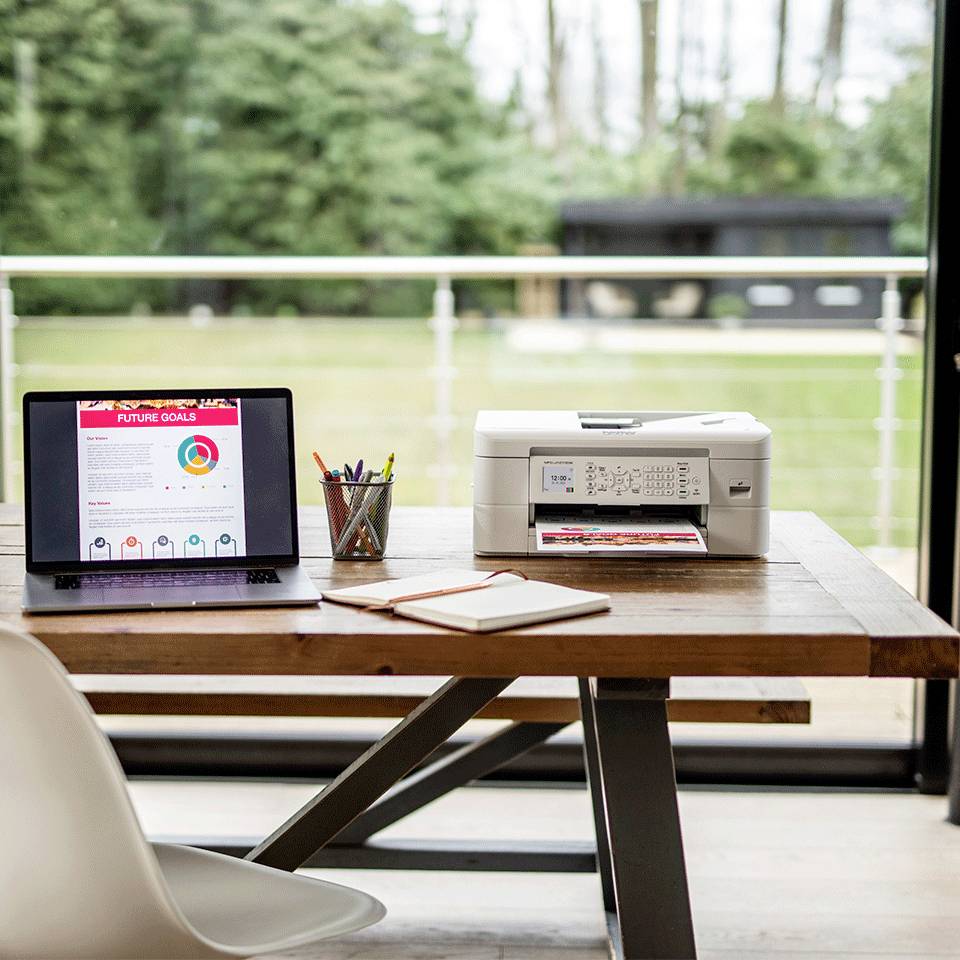 Brother MFC-J1010DW Multifunktionsdrucker Tintenstrahl Farbe A4 Drucker, Scanner, Kopierer ADF, Duplex, USB, WLAN