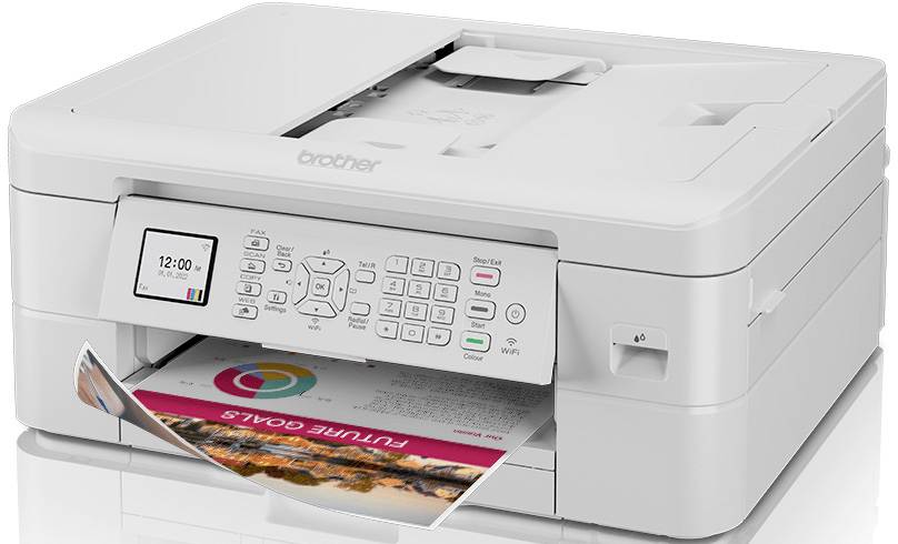Brother MFC-J1010DW Multifunktionsdrucker Tintenstrahl Farbe A4 Drucker, Scanner, Kopierer ADF, Duplex, USB, WLAN