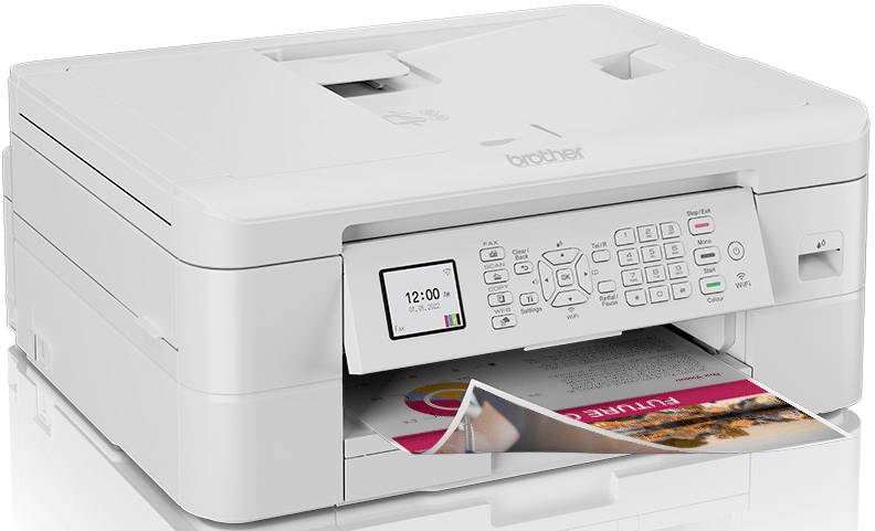 Brother MFC-J1010DW Multifunktionsdrucker Tintenstrahl Farbe A4 Drucker, Scanner, Kopierer ADF, Duplex, USB, WLAN